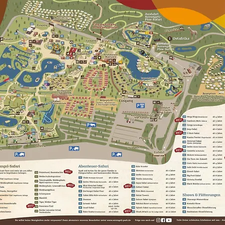 度假村 Serengeti Park 霍登哈根